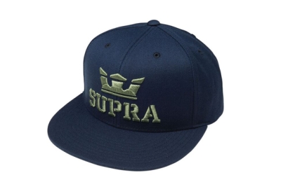 Supra Accessories ABOVE SNAP Navy Hats | CA-72233